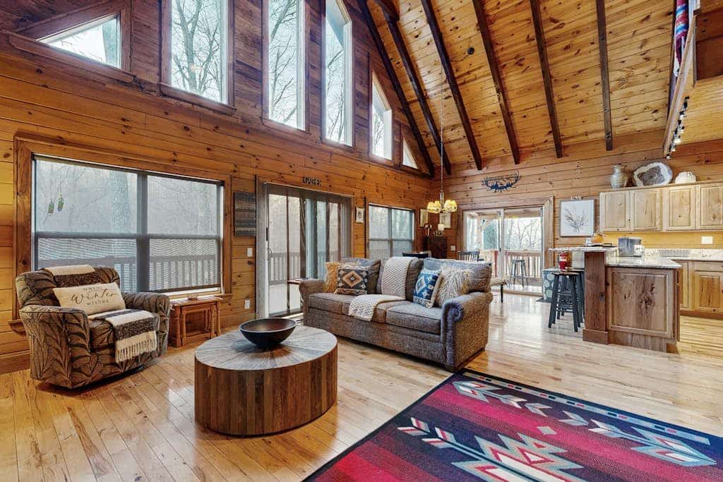 Mountain Chic Home and Ski Lodge with Deck, Fireplace, and Firepit