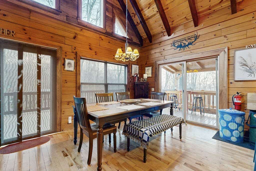 Mountain Chic Home and Ski Lodge with Deck, Fireplace, and Firepit