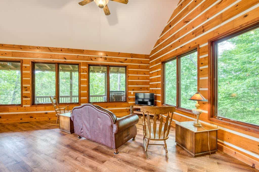 Large multi-level beauty with wrap-around deck, patio, AC, WiFi, wood fireplace
