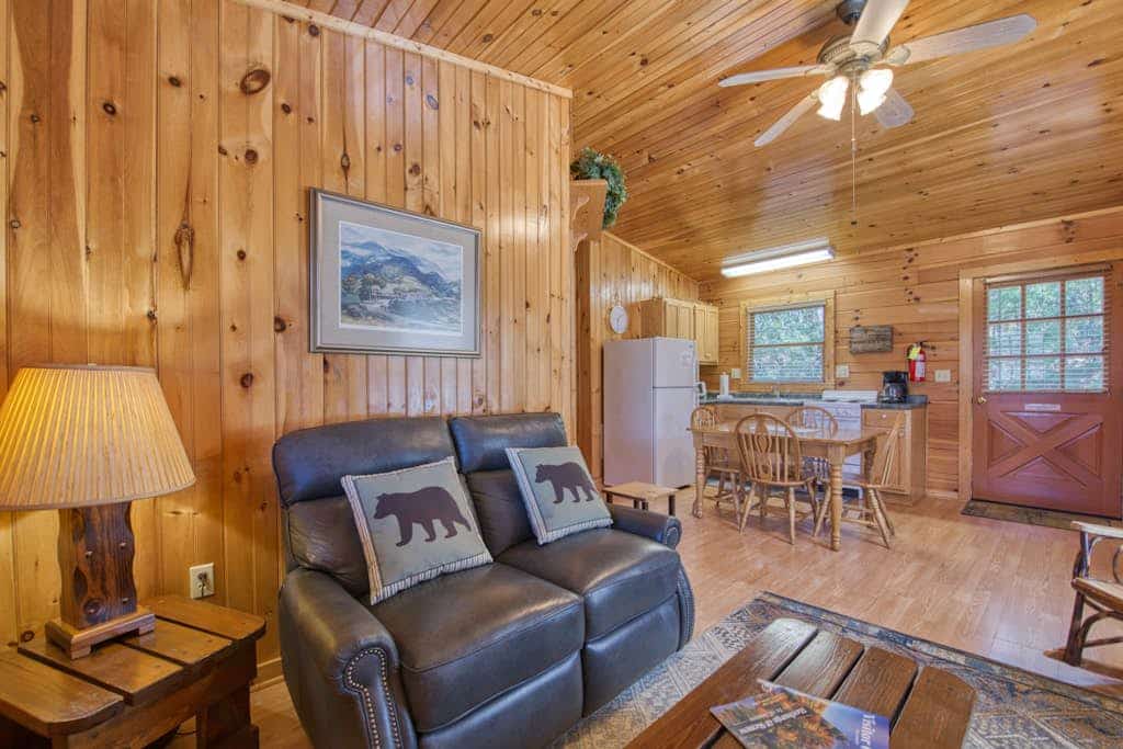Classic lake cabin with WiFi, deck, kitchen, partial AC - dogs OK