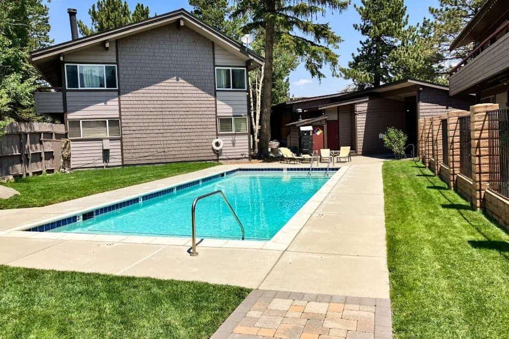 Charming, two-story ski condo w/ a wood stove, free WiFi, shared pool, & hot tub