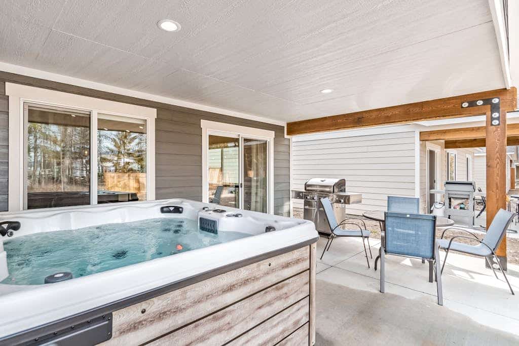Brand new centrally located home with game room, central AC, and washer/dryer
