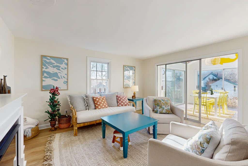 Inviting coastal home w/ yard:  walk to beach, town & train
