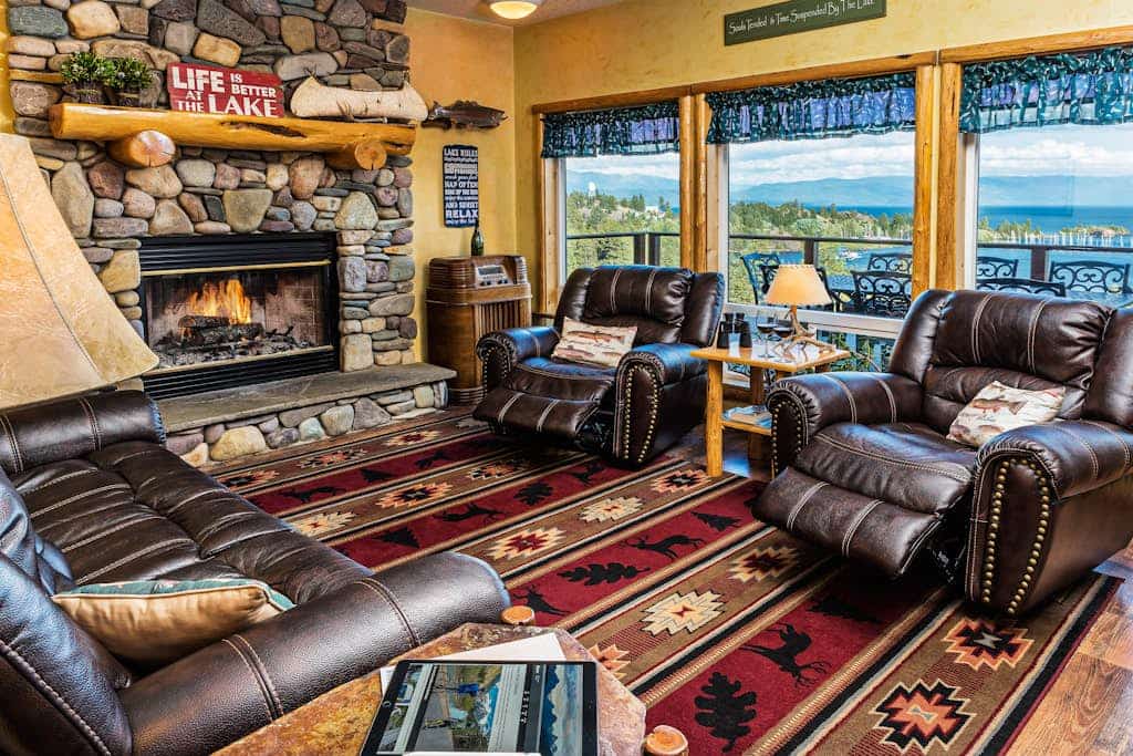 Flathead Lake retreat with panoramic views, fishing, boating, and paddling