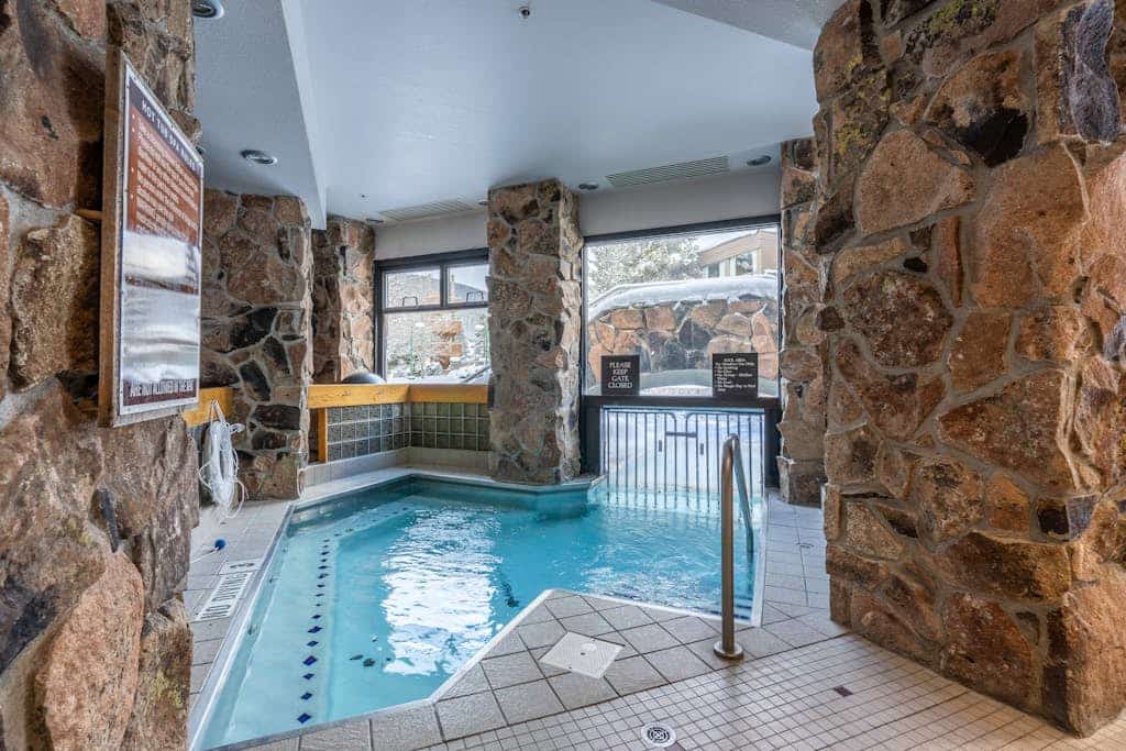 Ski-in/ski-out condo with hot tub, pool, gym, & fantastic mountain views