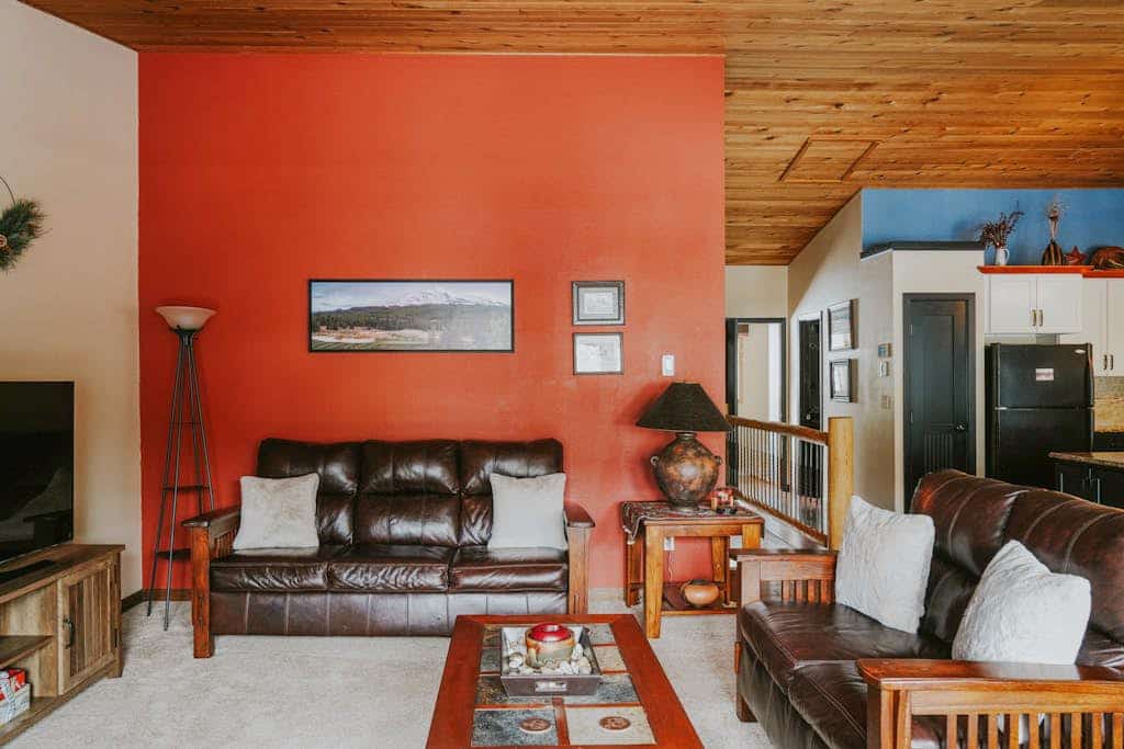 High Country dog-friendly townhome with fireplace & private balcony