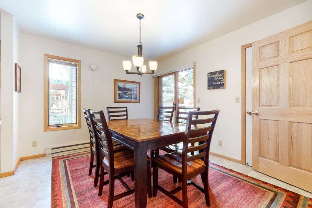 Roomy 2-story home with furnished deck, grill, fireplace, & great location