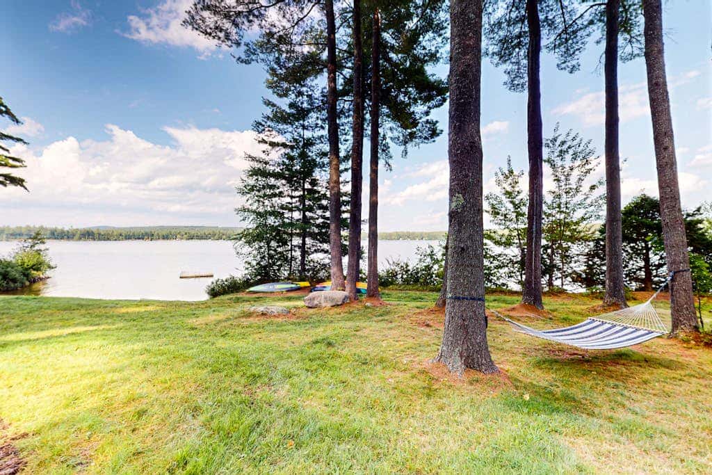 Lake View by the Mountain