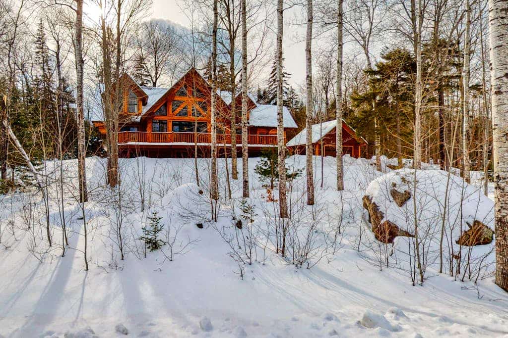 Expansive Getaway with Mountain Views, Hot Tub, Home Theater & Game Room
