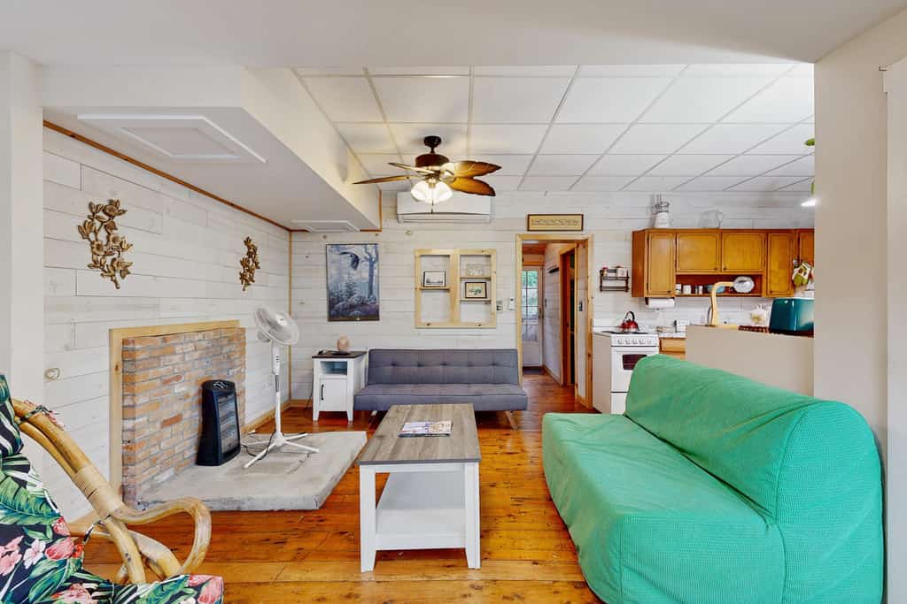 Lakefront Home on Togus Pond with 2 Decks, Great View & Canoe/Fire Pit