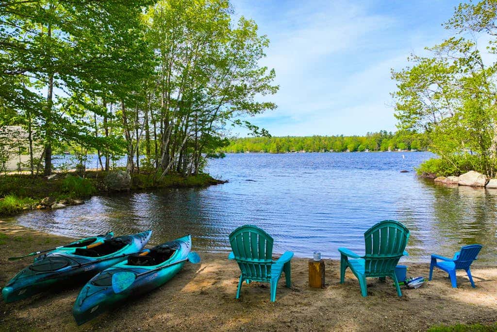 Super Birch on Little Sebago Lake