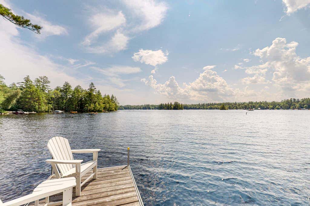 Super Birch on Little Sebago Lake