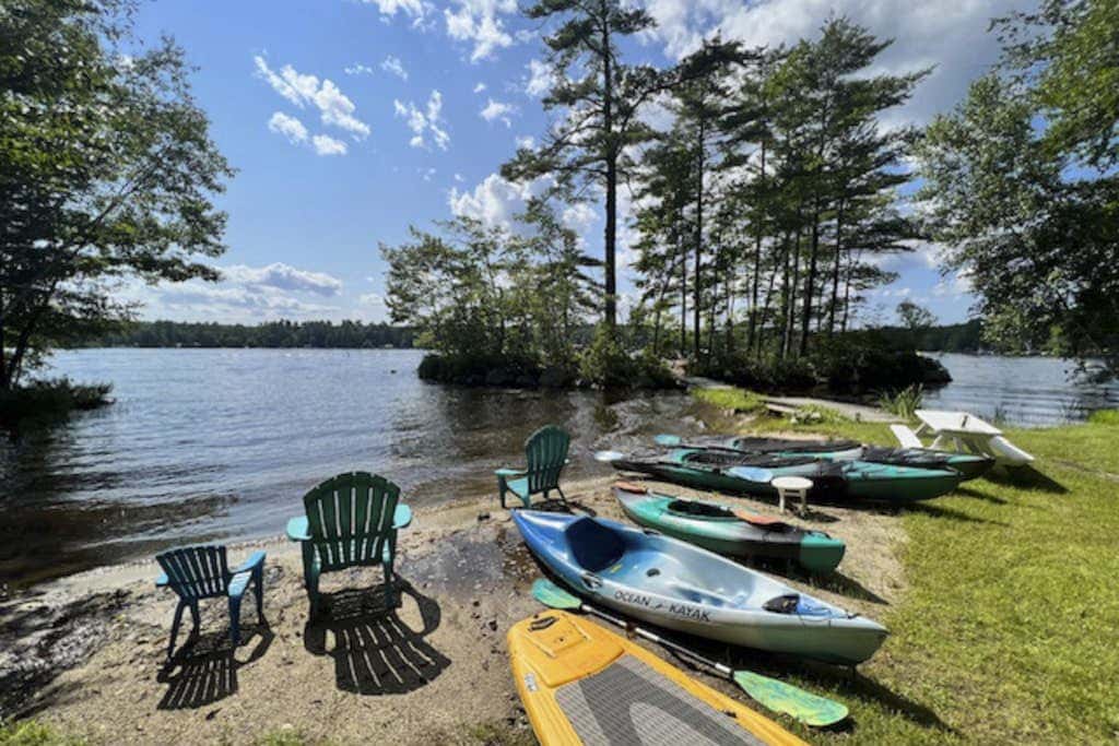Super Birch on Little Sebago Lake