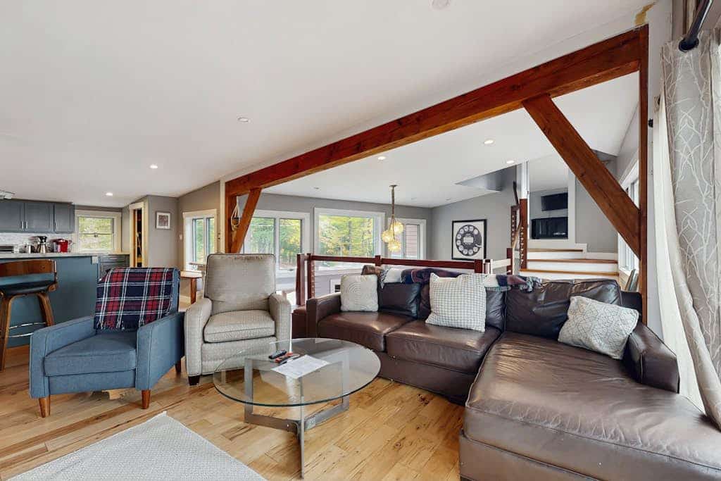 Spacious Mountain Chalet with Sauna, Deck, and Ski/Snowboard Adventures Nearby