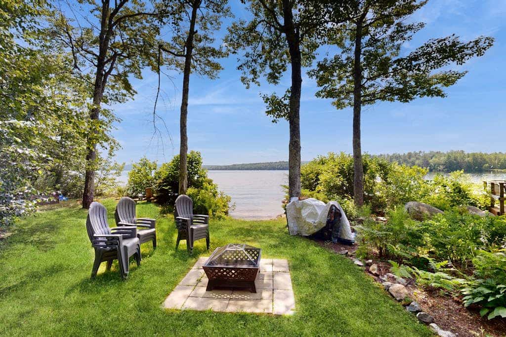 Waterfront, dog-friendly home on 12+ acres with dock, hot tub & sunset views