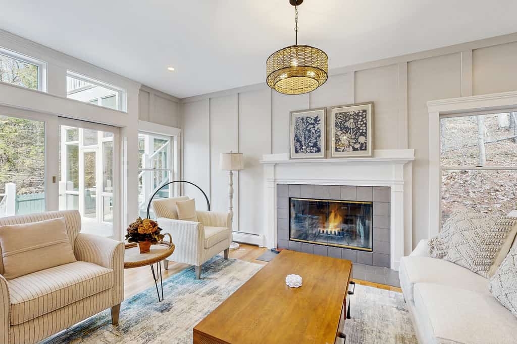 Serene Coastal Home with Private Beach Access, Hot Tub, and Spacious Decks