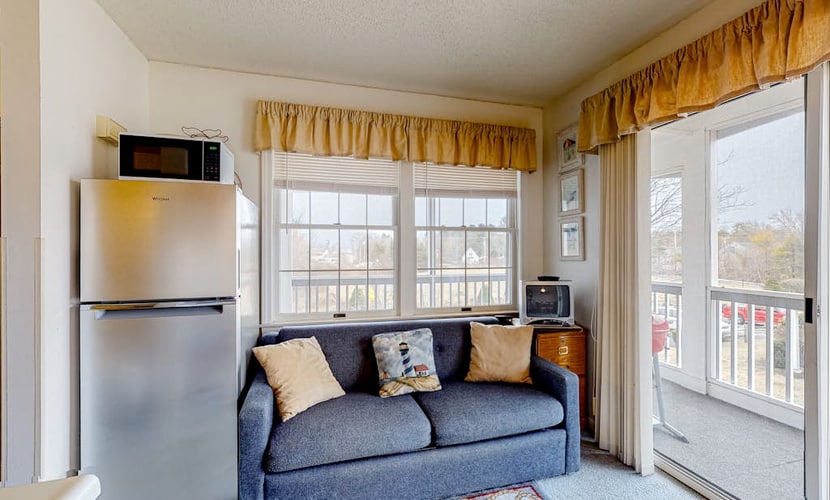 Inviting condo with high-speed WiFi and shared indoor pool - two miles to beach