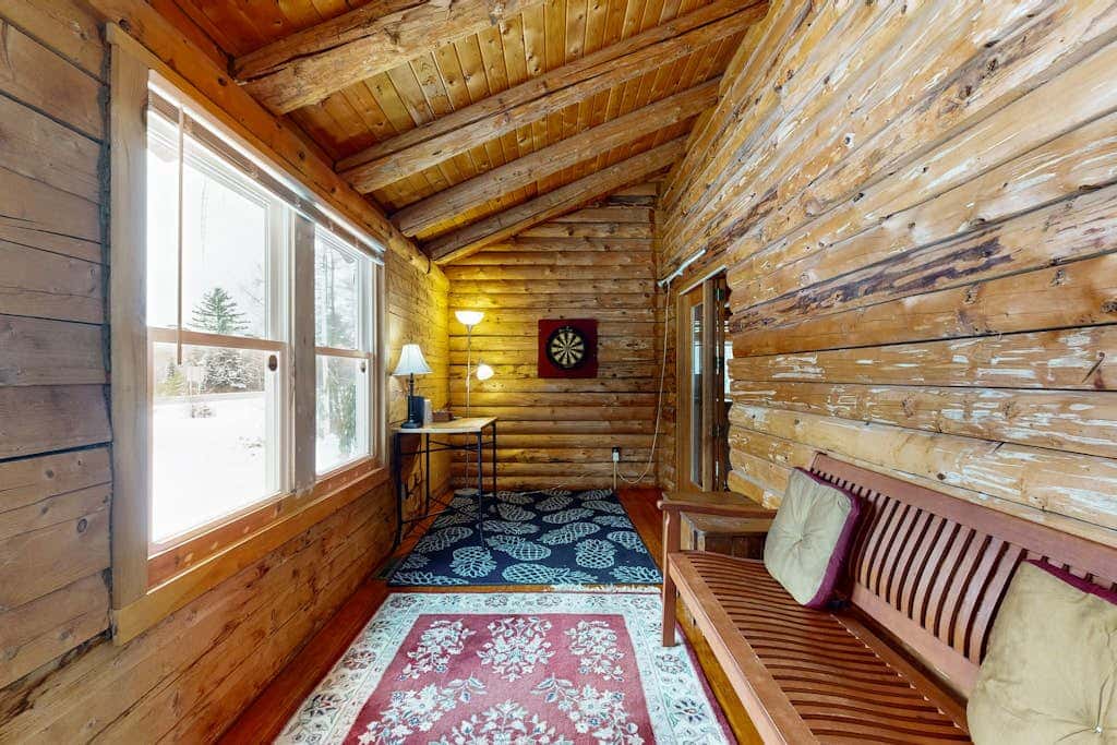 Twin View Log Home