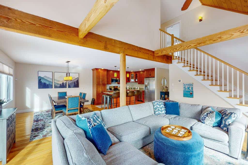 New Slopeside Home at Black Mountain w/ Mountain Views, AC, Deck, Grill & WiFi