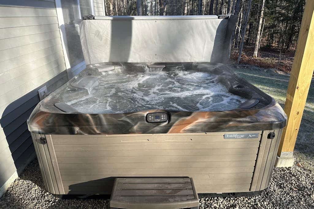 Gorgeous home near Mount Snow with hot tub, game tables, fireplace, & desk