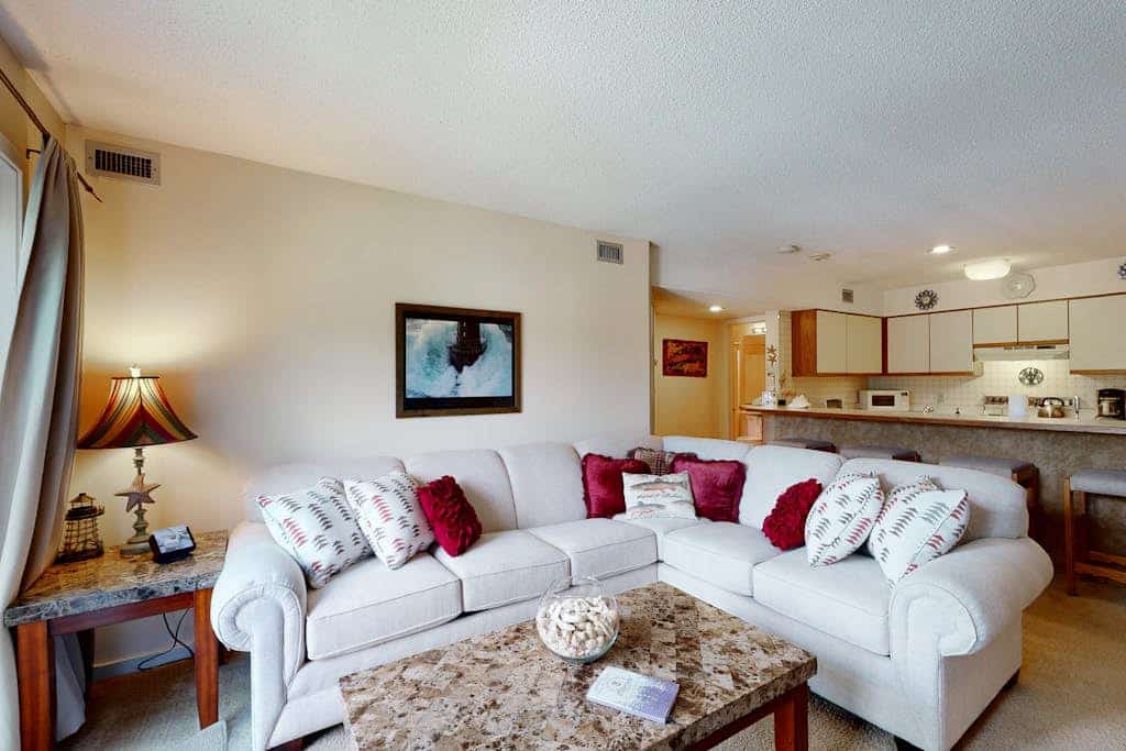 Ski-in/out mountainside condo close to everything with full kitchen - tranquil