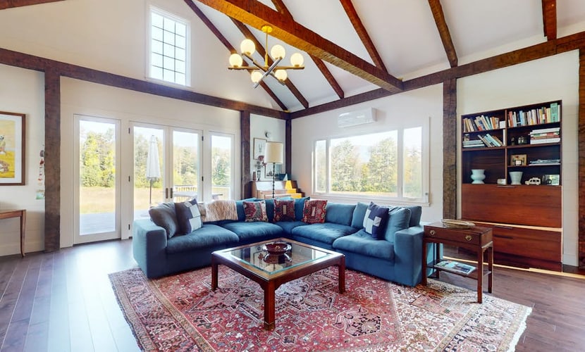 Outdoor enthusiast's dream with designer interior & Mt. Equinox views