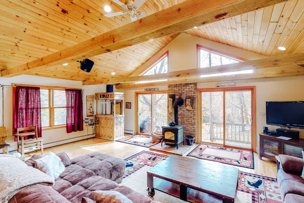 Two-story, dog-friendly house