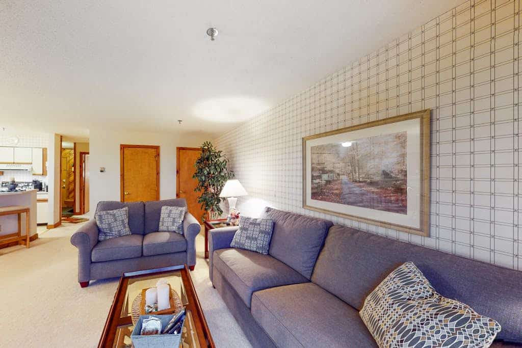 Lovely ski-in/out condo steps from ski lift with trails and amazing views
