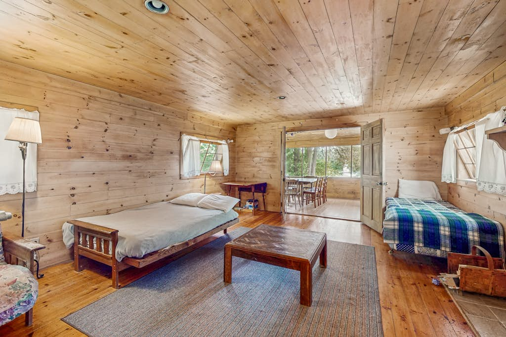 Pine - Waterfront Cabin on Private Island in Lake Champlain