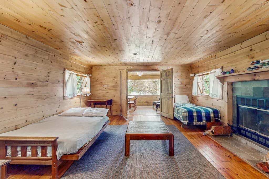 Pine - Waterfront Cabin on Private Island in Lake Champlain
