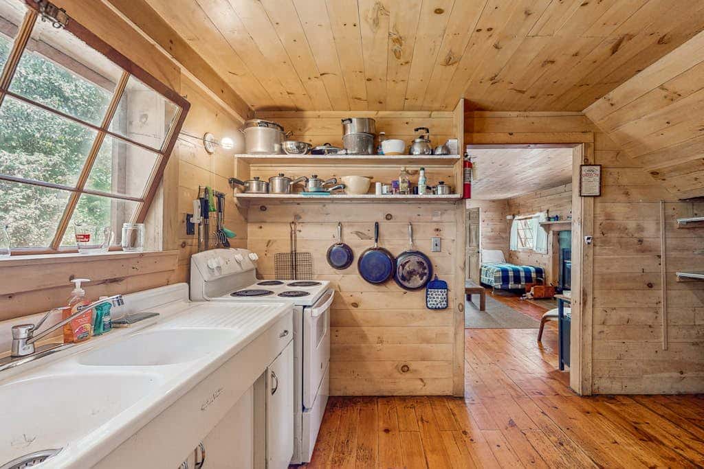 Pine - Waterfront Cabin on Private Island in Lake Champlain
