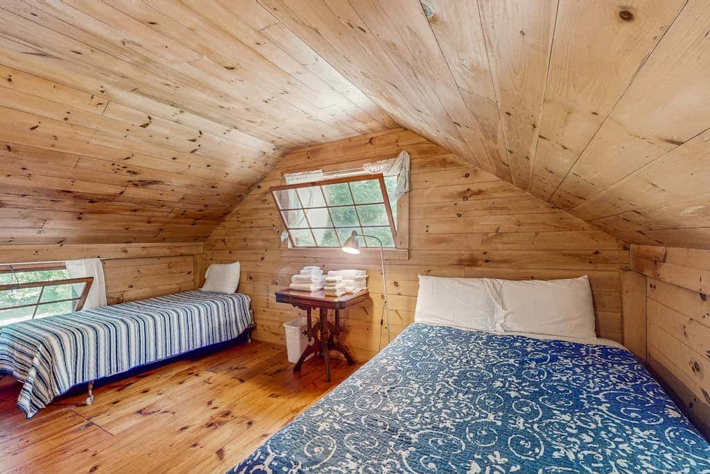 Pine - Waterfront Cabin on Private Island in Lake Champlain