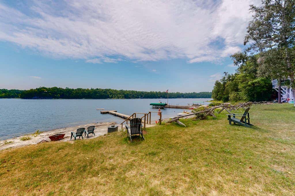 Pine - Waterfront Cabin on Private Island in Lake Champlain