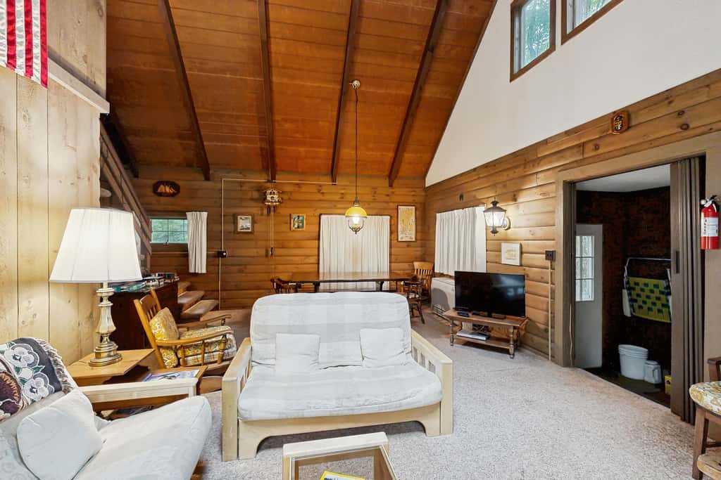 Log Ski Lodge