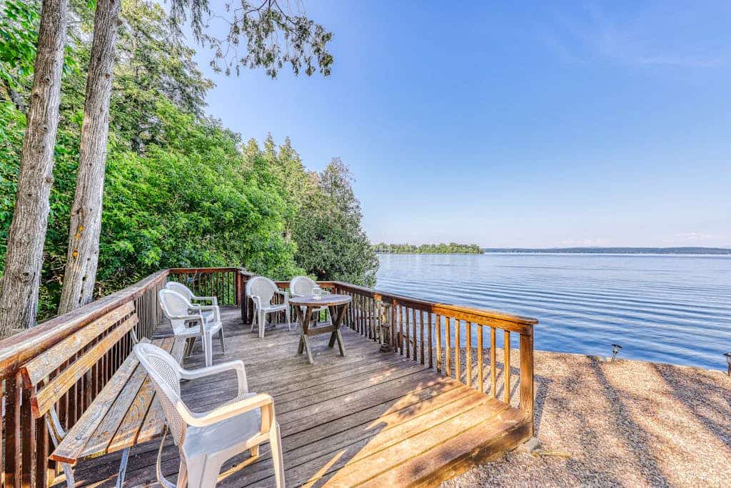 Dog-Friendly Lakefront Home with WiFi, Private Dock & Firepit