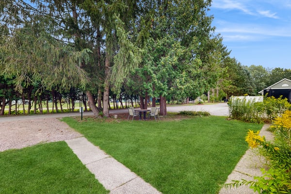 Charming two-story duplex with a full kitchen & grassy yard - near Mallets Bay