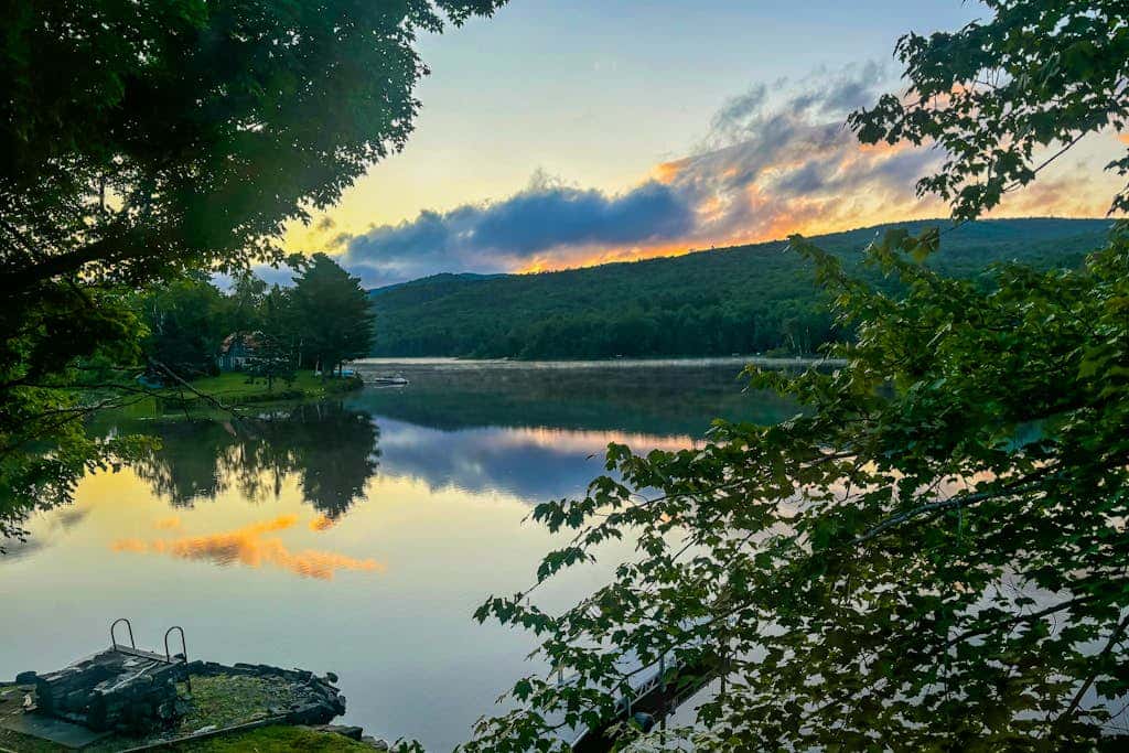 Serenity by the lake
