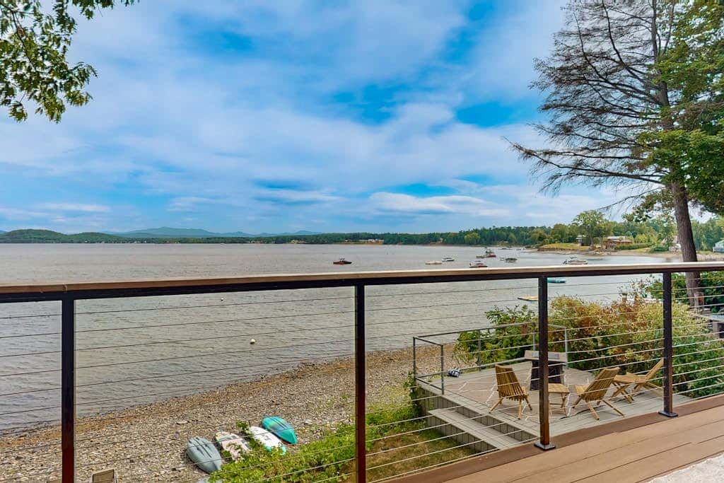 Sunrise House on Lake Champlain