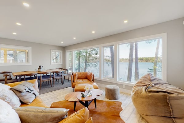 Waterfront retreat with dock, sauna, & firepit - near Woodstock & ski areas