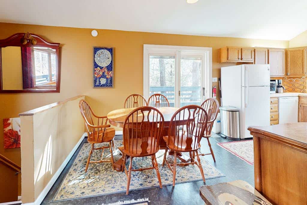 Dog-friendly forest home on 2.6 acres with hot tub, EV charger & woodstove