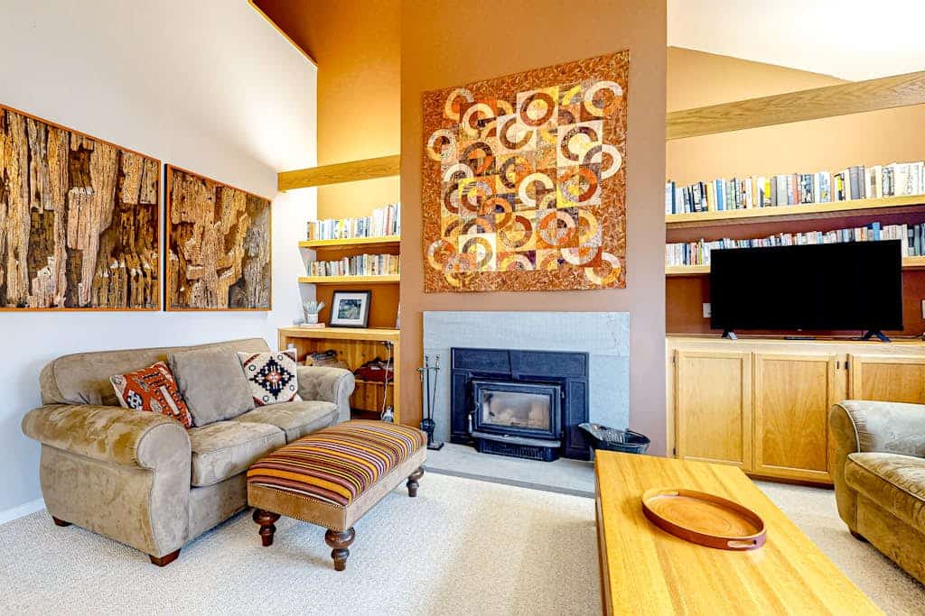 Ski-in/out condo steps from the lifts/village with fireplace & mountain views