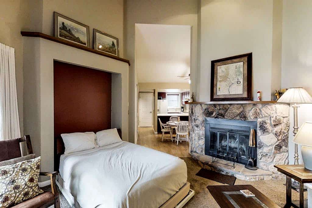 Dog-friendly studio with mountain views - near lakes, golf, ski area