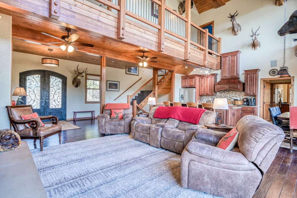 Fantastic home by outdoor activities with private hot tub, pool table & firepit