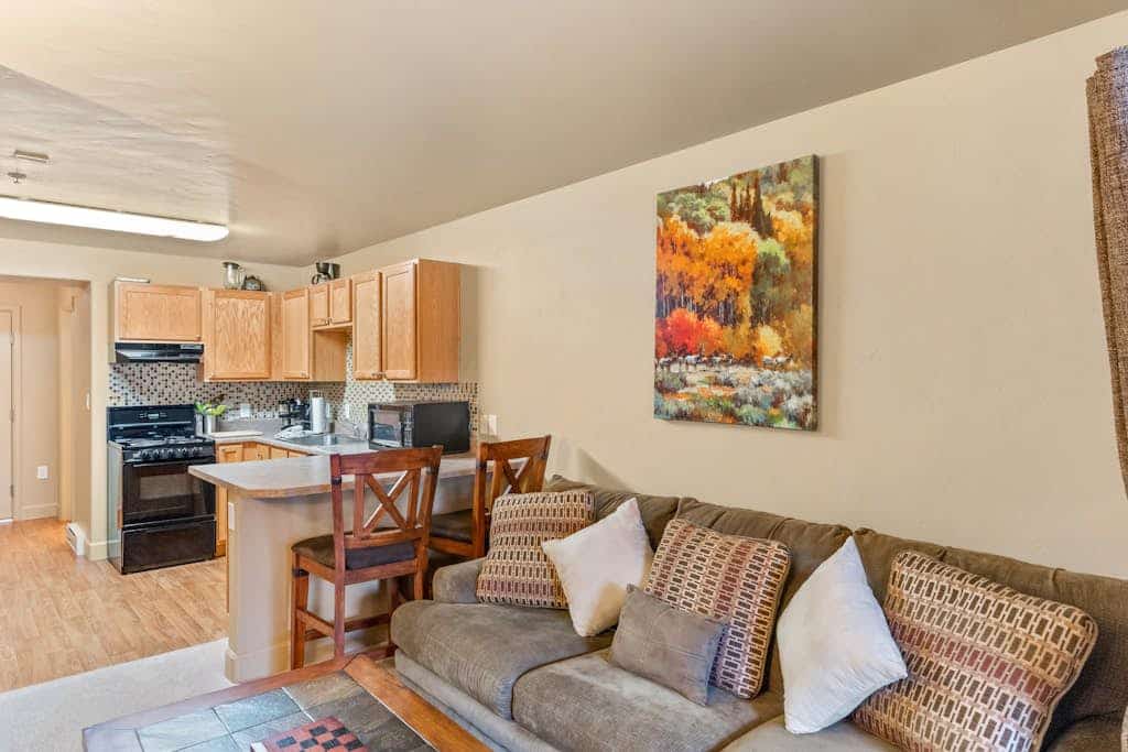 Spacious Steamboat studio near skiing with pool, hot tubs, gym & W/D