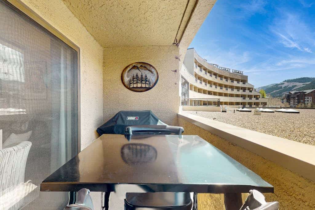 Modern condo steps to gondola & lake w/ view & patio - in heart of everything