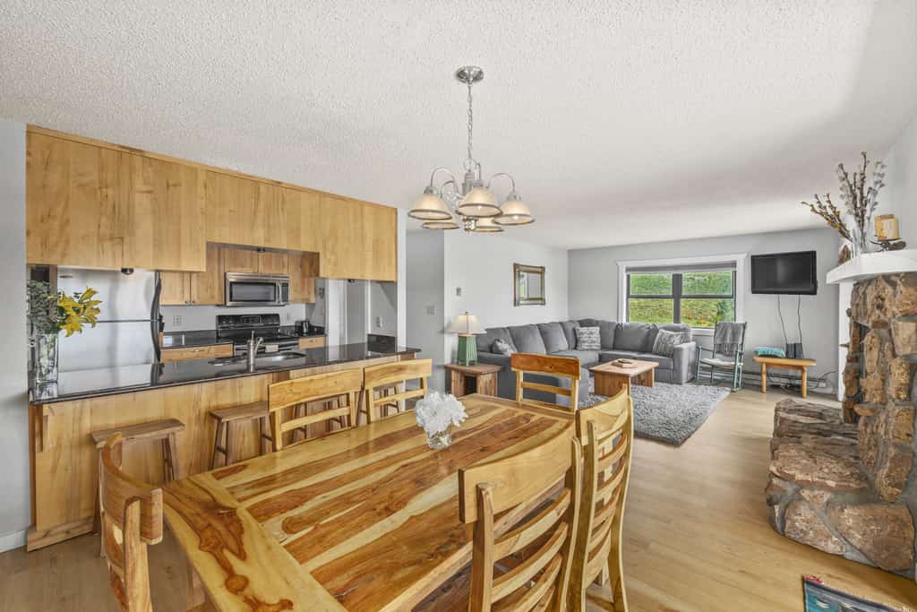 Mountain view condo with WiFi & fireplace, walk to Crested Butte Mountain Resort