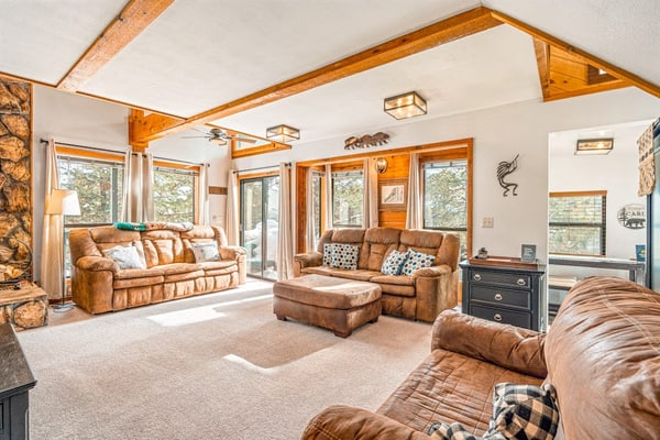 Comfortable Dog-Friendly Home within Walking Distance of Lake - Wooded Setting