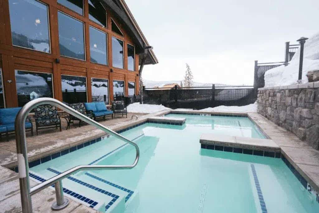 Ski view condo with wood fireplace & front deck