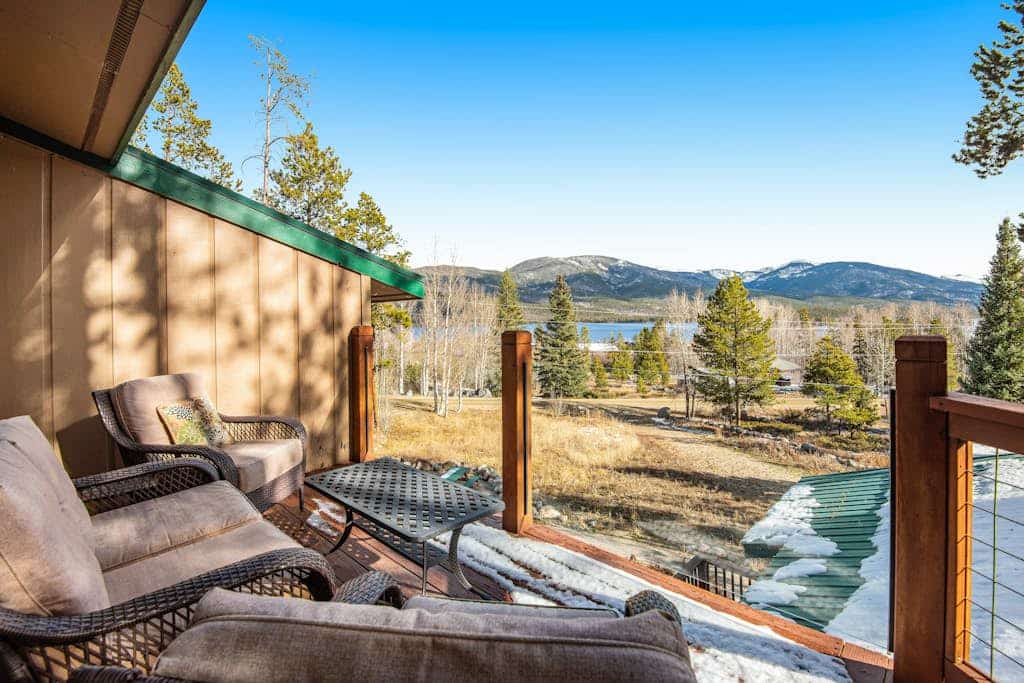 Tree-lined retreat with a wood stove, patio, & studio cottage with a kitchenette