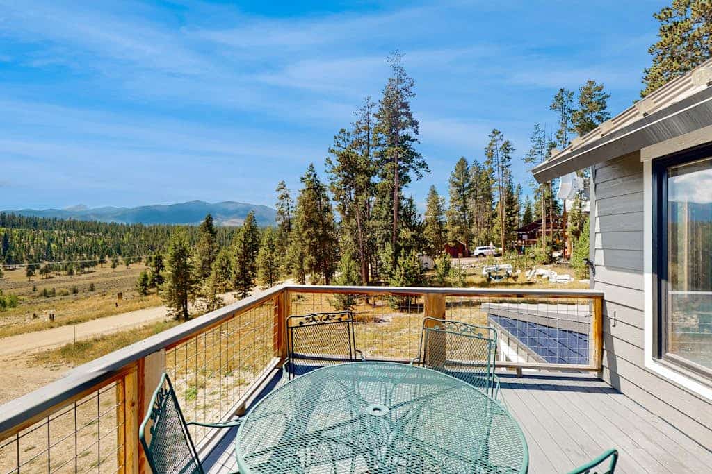 Conveniently located home with hot tub and amazing views